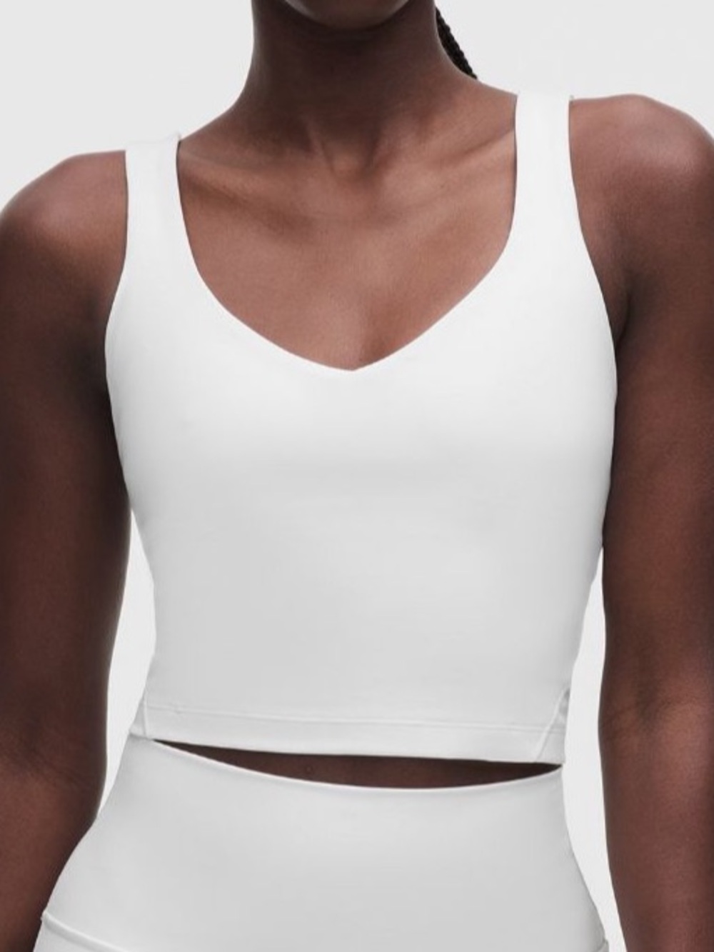 Lululemon Align Tank Top White Size 12 Light Support A/B Cup
